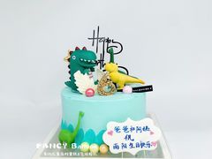 -卡比儿童蛋糕·心意定制·低脂零卡糖动物奶油FancyBALLOON(滨海店)