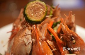 Mustard Soy Sauce Shrimp