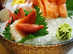 三文鱼腩刺身-初鮨料理铁板烧(印象汇店)