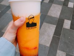 红芒果酪酪-LELECHA乐乐茶(上海五角场万达广场店)