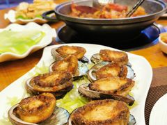 香煎焗大连鲍鱼-御龙海鲜火锅(十六浦店)