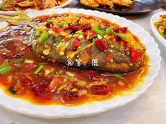 红烧鲳鱼-覃记海鲜美食餐厅