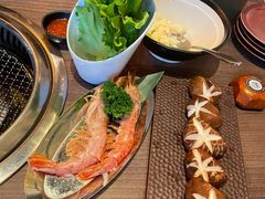 牛油果沙拉-万福·和牛炭火烧肉店(苏州中心店)