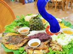 -沐毫傣泐云南菜孔雀宴•手抓饭傣味烧烤(曼听店)