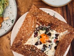 鸡蛋蘑菇熏肉荞麦可丽饼-RAC BAR(安福路店)