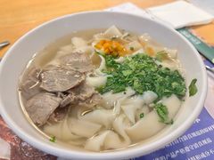 清汤牛肉刀削面-清真餐厅·回乡麦客