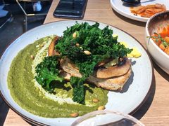 羽衣甘蓝大啡菇吐司-Maxpoint Kitchen 西餐咖啡(乐峰广场店)