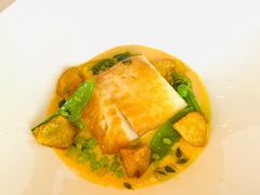 炙烤冰岛比目鱼-Jean Georges