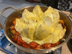 熔岩芝士铁板鸡-쌍화점 霜花店·朝鲜族料理(徐家汇店)