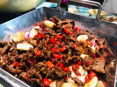 铁板牛肉-昱龙大盆牛蛙馆(三兴街总店)