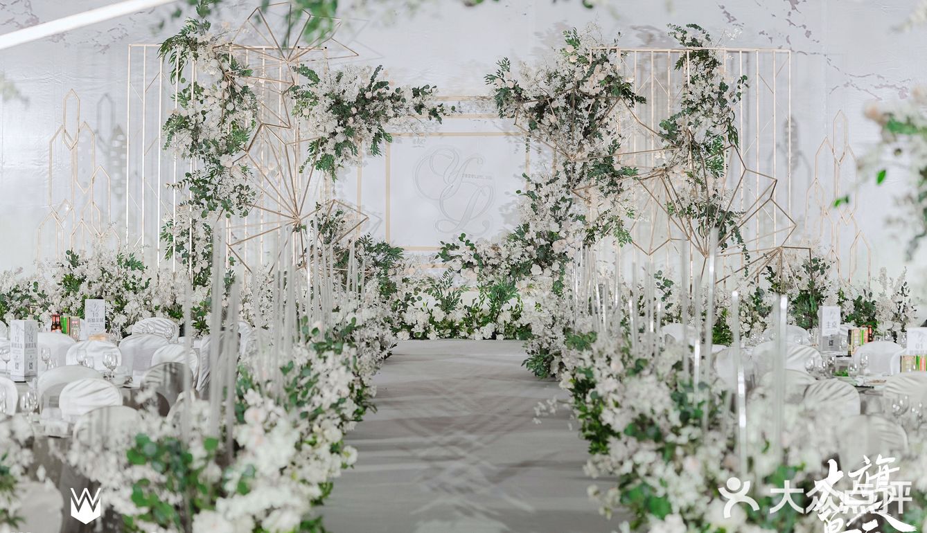 仙女🧚‍♀️新娘的最爱[耶]小预算白绿典雅婚礼｜罗源金源唯爱今生