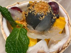 灰椰壳冰淇淋-金椰壳· 大厨新加坡菜(壹方城店)