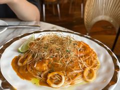 里窝那港口慢熬鲜虾浓汁天使面-the rug 飞毯 (朝阳公园店)