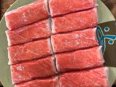 招牌生食蟹肉-东镇老火锅(长春路首店)