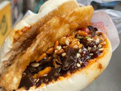 蛋菜夹馍-老马家马蓉蛋菜夹馍·腊牛肉夹馍(回民街店)