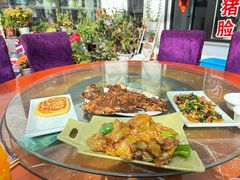 -北京龙庆四季香农家饭庄·灶台鱼·碳烤虹鳟鱼(龙庆峡店)