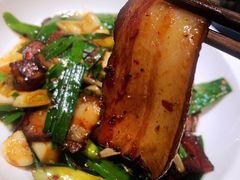 大蒜炒腊肉-井水小厨·湘菜(活力广场店)