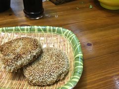 芝麻烧饼-豫石记羊汤(北苑店)