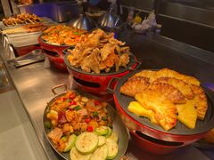 铁板扒菠萝-松咖啡自助餐厅·松北香格里拉