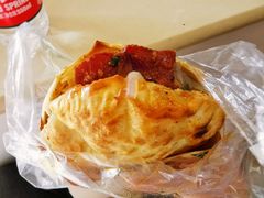 锅盔夹牛肉凉粉-张婆婆香酥锅盔(平福路店)