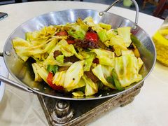 干锅包菜-皮五鱼汤面(老街店)