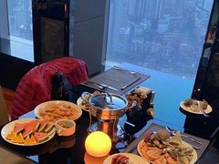 -唐拉雅秀酒店-西锦汇空中BBQ·思创餐厅