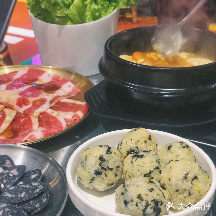 ⭕️杭州探店｜滨江龙湖天街韩国料理店弘大前夜市