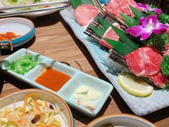 -明洞阿姨·韩式酱蟹烤肉·创意料理(三元桥店)