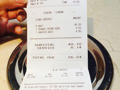 账单-Burger & Lobster(Dean Street)