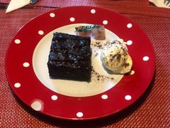 布朗尼配香草冰淇淋-小世界西餐厅(建国门店)