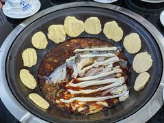 -北京龙庆四季香农家饭庄·灶台鱼·碳烤虹鳟鱼(龙庆峡店)