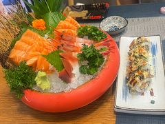 三文鱼刺身-樱の千渡日式料理·铁板烧•烧鸟(金盛田广场店)