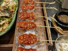 生吃牛肉-河坝烧烤串城(金达莱店)