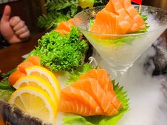 三文鱼刺身-鳗鱼家·深夜食堂(军博店)