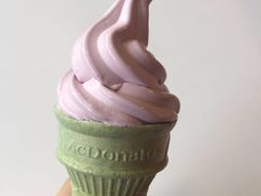 黑加仑接骨木花圆筒冰淇淋-麦当劳(金稻田路餐)