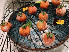 如意鹅肝柿子果-木守西溪溪隐餐厅
