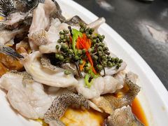 青花椒蒸龙胆鱼-闽和南(深圳万象城店)