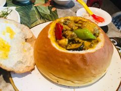 咖喱面包鸡-大树餐厅(红旗街万达店)