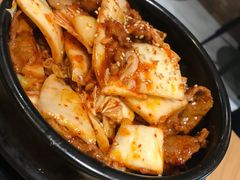 五花肉泡菜拌饭-山海珍味韩国料理(奥城店)