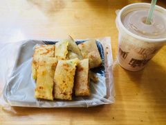 芝士肉松蛋饼-芳林早餐