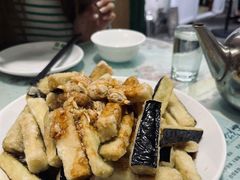 蛤蜊肉拌茄子-华春餐馆(鱼山路店)