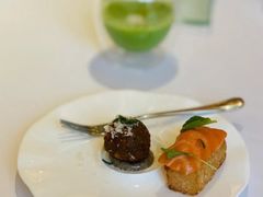 JGの三文鱼脆米-Jean Georges