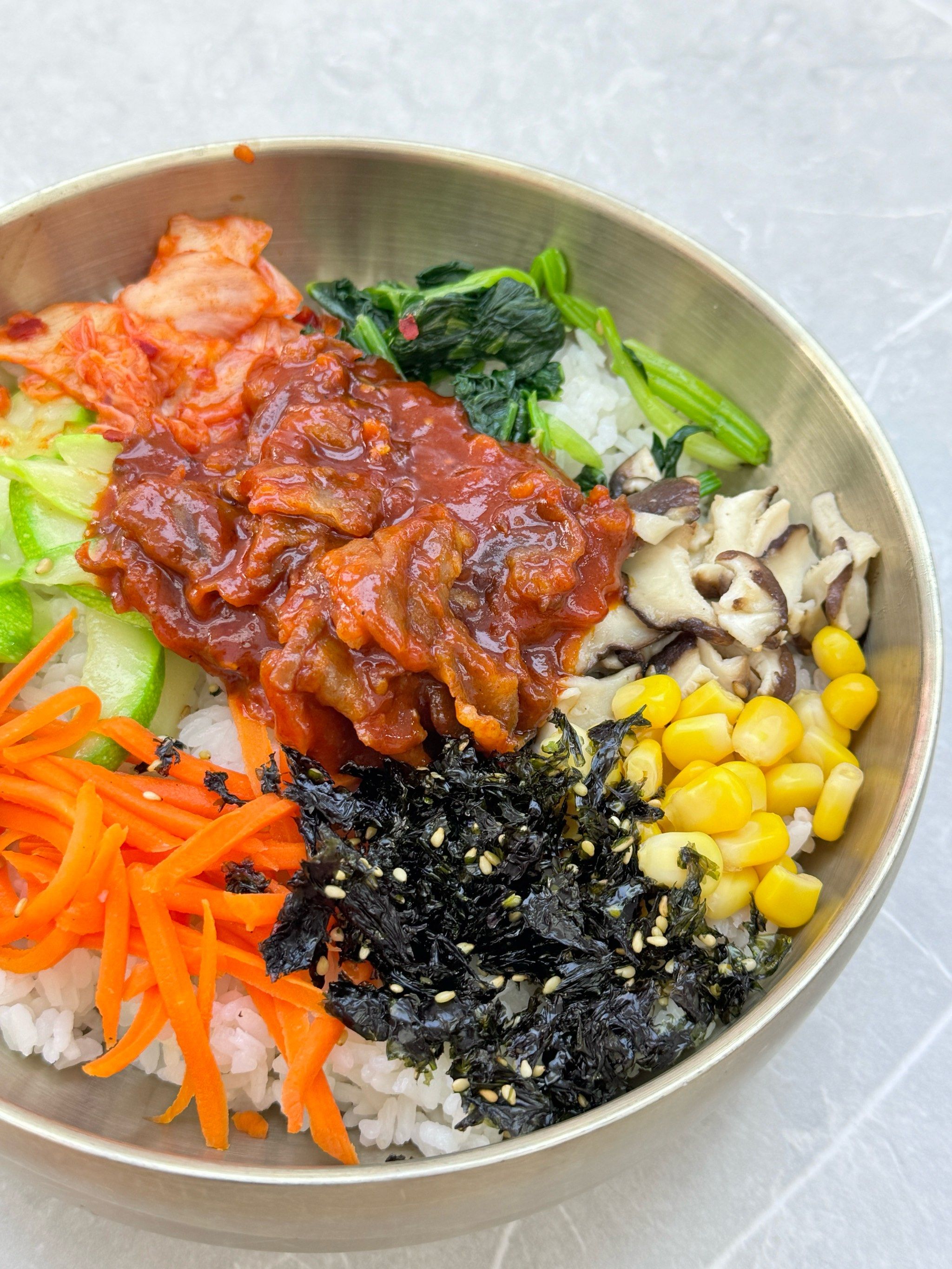 肥牛石锅拌饭77芝士年糕鸡