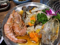 -明洞阿姨·韩式酱蟹烤肉·创意料理(三元桥店)