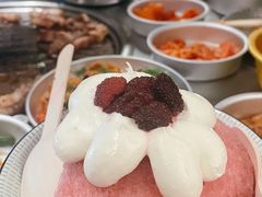 杨梅茉莉雪花冰-馥二代韩式烤肉 2세대 불고기(喷水池店)