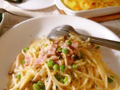 培根蘑菇意面-隅cafe(傅厚岗店)
