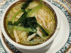 鸡毛菜肉丝汤面-金米箩大酒店(五角场店)