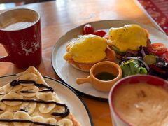 冰激淋华夫拼盘-CafeDuVillage乡村咖啡馆(美邻苑店)