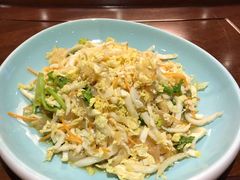 白菜拌蜇皮-青岛美食鲁菜大酒店