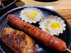 烤鹌鹑蛋-乔岩保应烧烤店